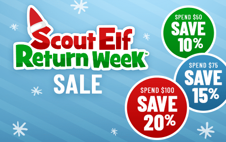 Scout Elf Return Week Sale