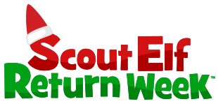 Scout Elf Return Week Logo