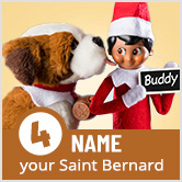 Elf Pet: A Saint Bernard Tradition — Trudy's Hallmark