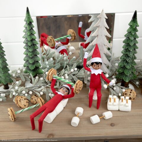 On Your Mark, Get Set, Scout Elf Sports Ideas | The Elf on the Shelf