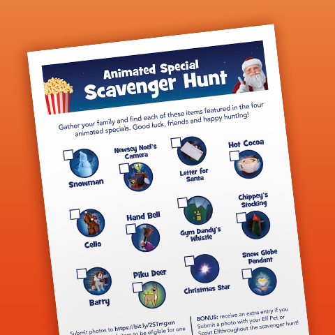 Animated Special Scavenger Hunt