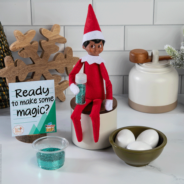 Three Adorable Kinder Joy® Elf Ideas | The Elf on the Shelf