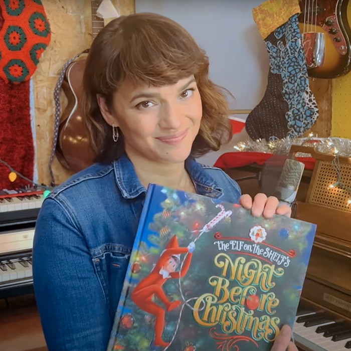 Night Before Christmas Storytime with Norah Jones Video The Elf on