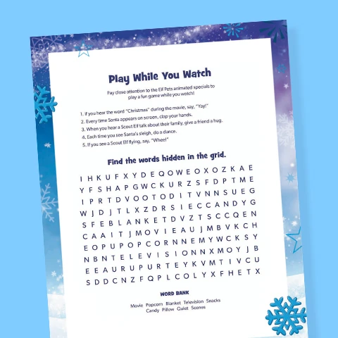 Merry & Bright Family Nights: Hidden Words