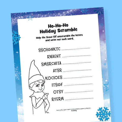 Merry & Bright Family Nights: Holiday Scramble