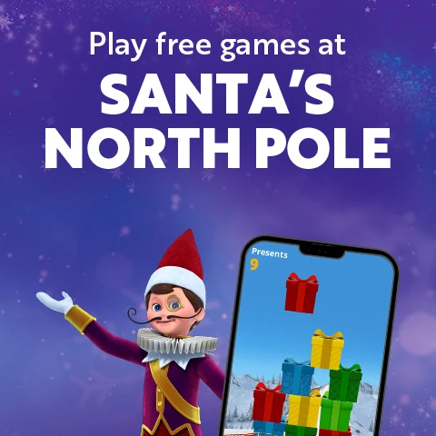 Play free games at Santa's North Pole