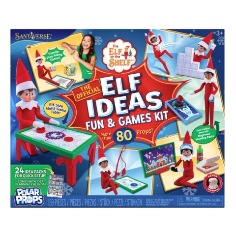 Box cover of Elf Ideas Fun & Games Kit
