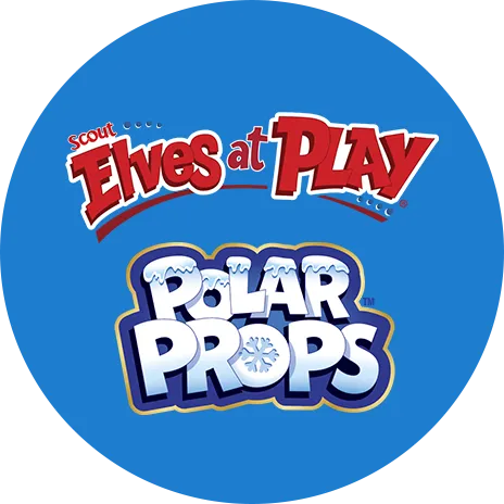 Scout Elves at Play and Polar Props logos