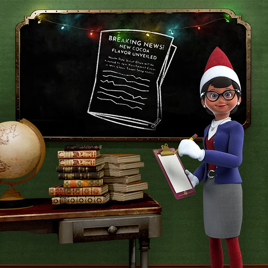 A video thumbnail of Scout Elf School: Extra! Extra! Read All About It! video on YouTube.