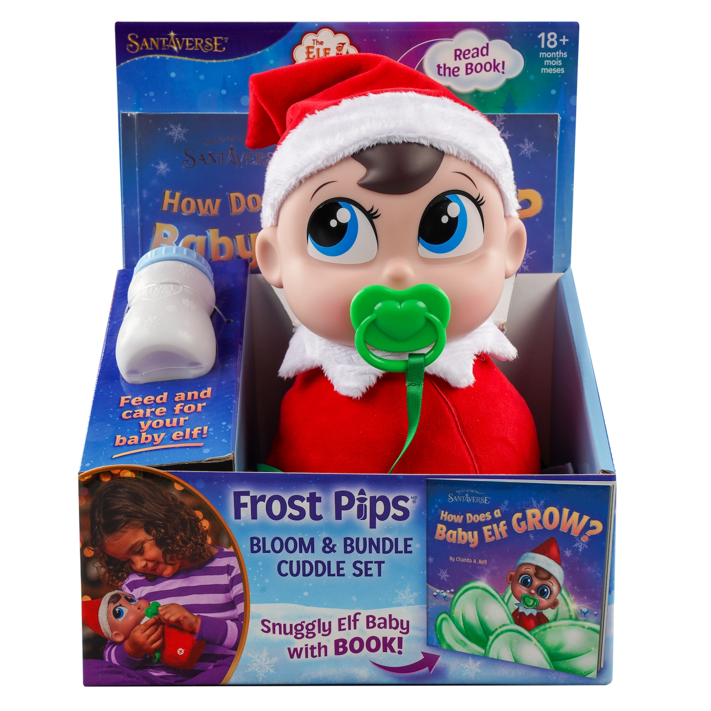 Frost Pips Bloom and Bundle cuddle set in packaging