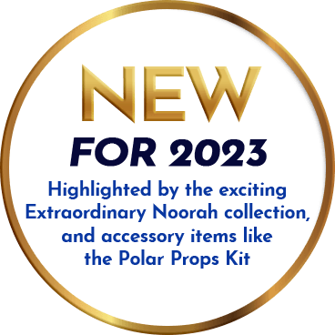 New for 2023: highlighted by the exciting Extraordinary Noorah collection and accessory items like the Polar Props kit