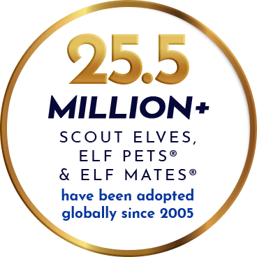 25.5 Million+ Scout Elves, Elf Pets and Elf Mates have been adopted globally since 2005