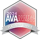 2024 AVA Digital Awards Platinum Winner seal