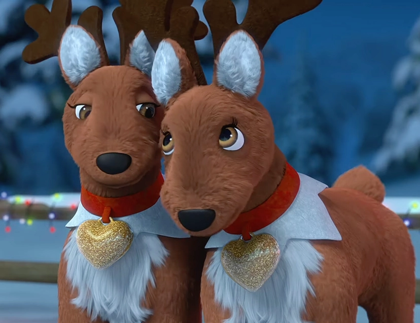 2 Elf Pet Reindeers
