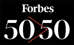 Forbes 50 over 50 logo
