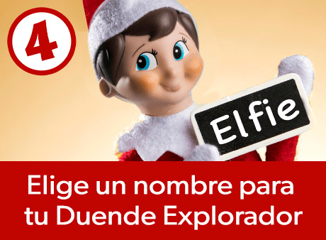 Elige un nombre para tu Duende Explorador