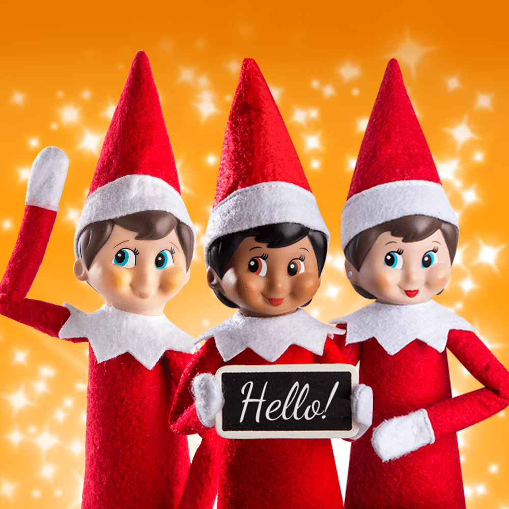 Wie kann ich The Elf on the Shelf® in mein Haus bekommen?