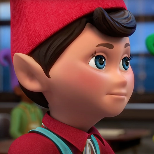The right side of a chef's face from the shoulders up.