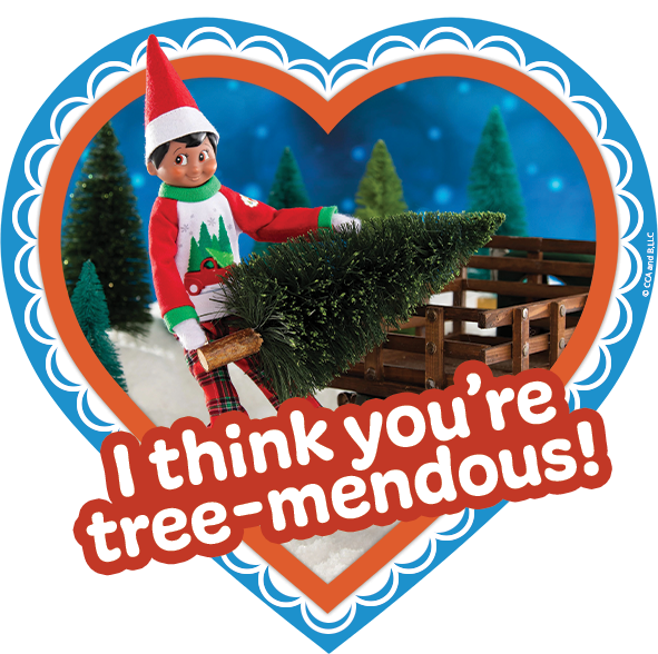 Try These Free, Downloadable Cards, Valentine! | The Elf on the Shelf
