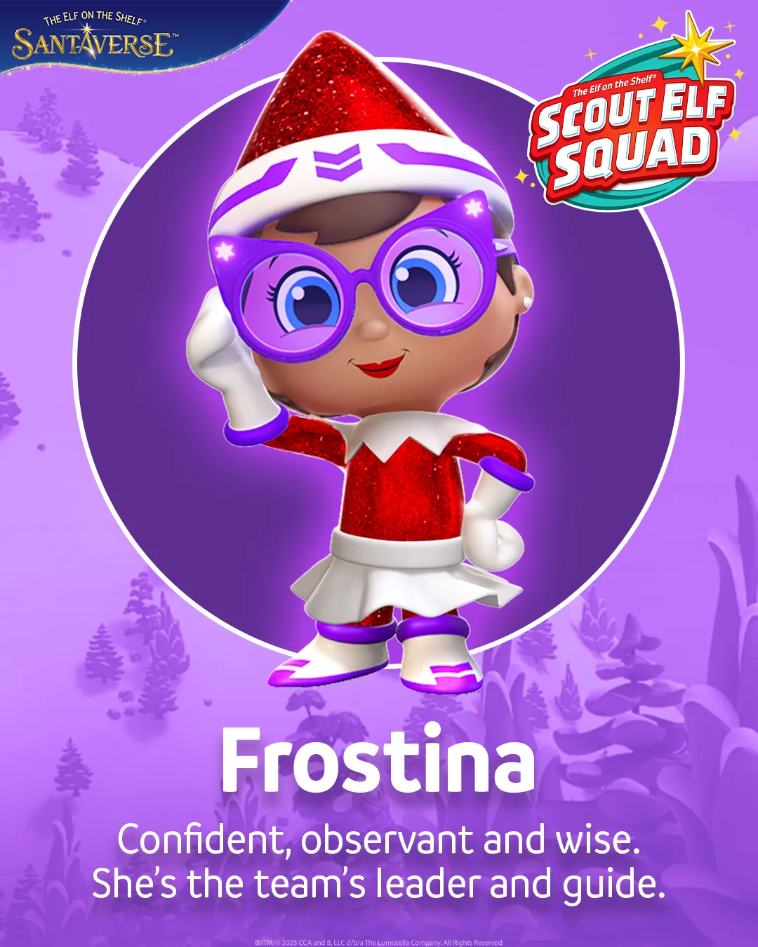 Frostina from Scout Elf Squad.