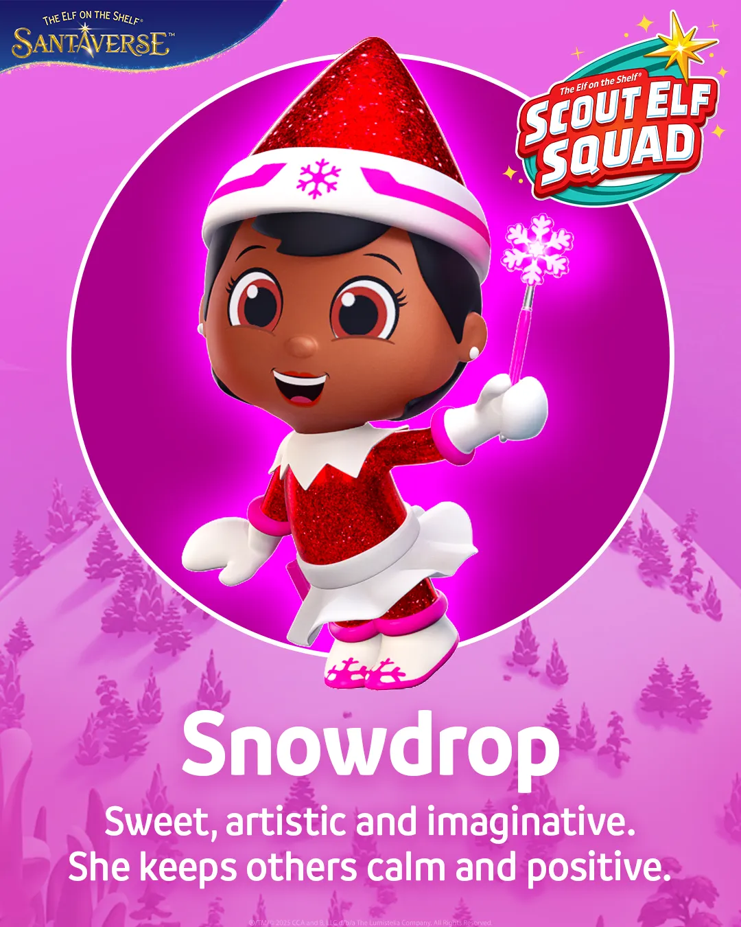 Snowdrop from Scout Elf Squad.